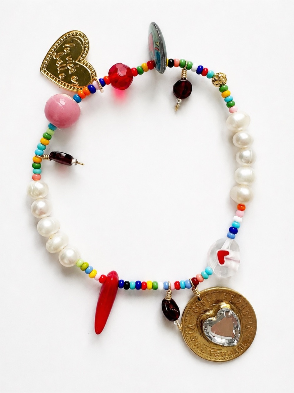 Mercedes Salazar Beaded Charm Bracelet